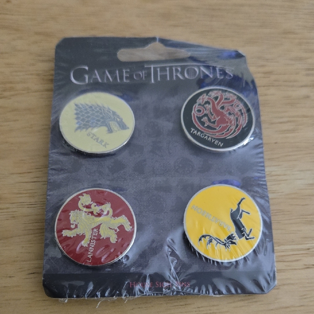 Game Of Thrones Four Pin Pack